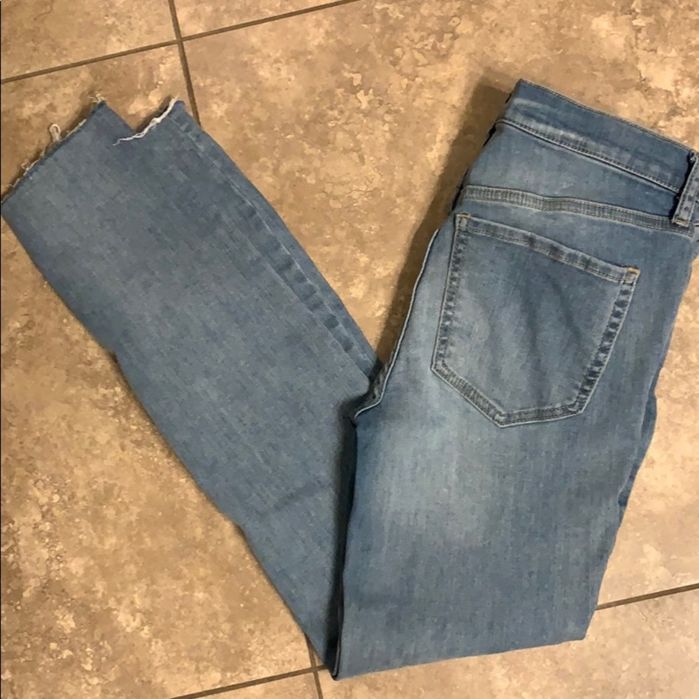 Free People button front Reagan jeans. Size 27